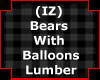 Bears wBalloons Lumber