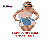 {LDs Lace & Denium Set