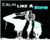 Calm Like a Bomb Poster