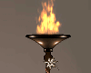 WNC _ Tall flame lamp