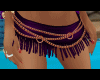 chain skirt purple