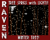 LIT WINTER TREE SPRIGS!