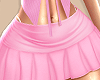 Pink Mini Skirt