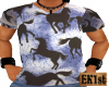 Black Horse T Shirt