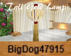 [BD] Tall Gold Lamp