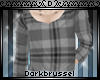 [D] ~Plaid Gray Shirt~