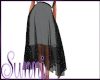 Summer Skirt Slvr/Blck
