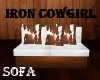 Iron Cowgirl Sofa
