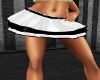 K* Black White skirt