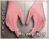 [Is] Gloves Pink