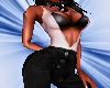 ABS DENIM PANTS+HOT TOP