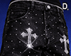 𝖉.Cross Denim black