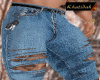 Ripped pants/clear