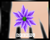 *D* Purple Lily Ring Rh