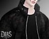𝓓. Leather Jacket Blk
