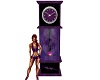 purple pasion clock