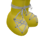 Retro Yellow Boots