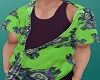 Open Shirt Green
