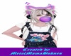 Kids purple bubble gum
