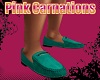 Teal Loafers M