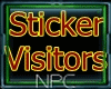 Sticker For Visitors