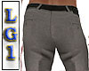 LG1 Fitted Gray  Pants