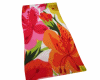 flower beach towel