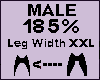 Leg Thigh Scaler 185% XX