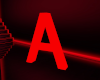 A Red Neon Letter