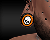 H4 | Skull Plug Orange