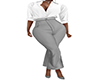 ~N~White Blouse Slacks