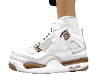 Sneakers white 4's