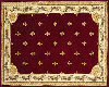 Elegant rug red