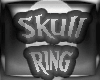 <MS> Skull Ring B&W