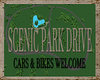Park Scenic Drive Sign