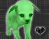 *-*Lovely Green Dog