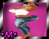*M* art deco jeans xxl