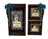 SNOWMAN 3 PICTURE FRAMES