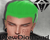 Dd- Rouge Green Hair