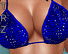 TRZ- Darkbluee Sexy Top