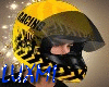 Yellow Moto Helmet M