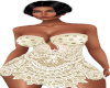 Lora  Crm Lace RL Dress