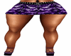 2 purple camo skirt