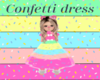 kid confetti dress