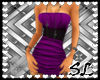 [SL] strapless purple