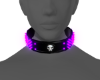 Collar Skull M purple