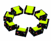Neon Chat Circle Chairs