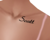*T* Scott tattoo