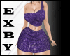 ♪ Tartan Purple Dress