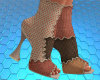 Knit Brown Boots